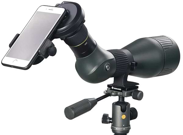 Фото - Штативна голівка Vanguard Digiscoping Adapter VEO PA-65 для смартфона (VEO PA-65)