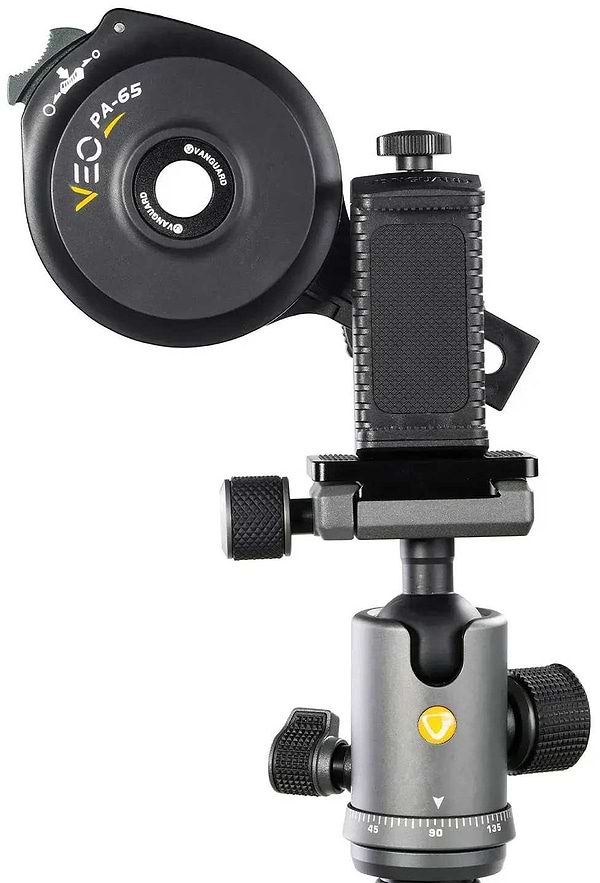 Фото - Штативна голівка Vanguard Digiscoping Adapter VEO PA-65 для смартфона (VEO PA-65)