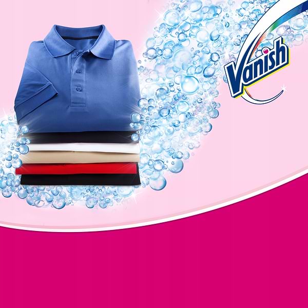 Фото - Средство для удаления пятен Vanish Oxi Action Pink, 470 г