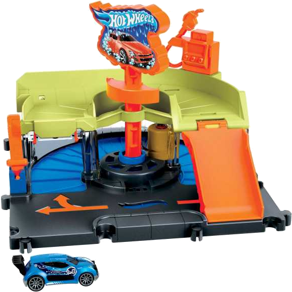Ігровий набір Hot Wheels "Швидкісна автомийка" (HDR27) - Фото 1