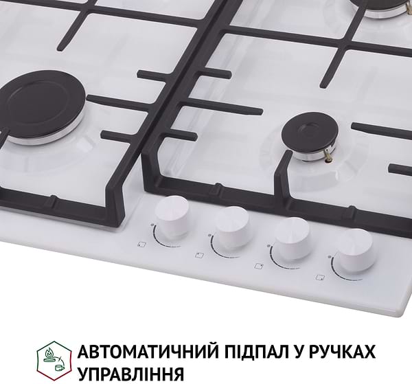 Фото - Варочная панель газовая Perfelli HGM 61427 WH