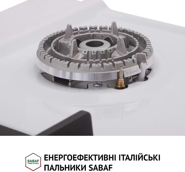 Фото - Варочная панель газовая Perfelli HGM 61637 WH RETRO