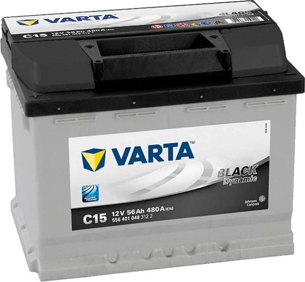 Акумулятор для ДБЖ Varta Dynamic 12В 56Аг 480А Black (556401BL) (556401048)