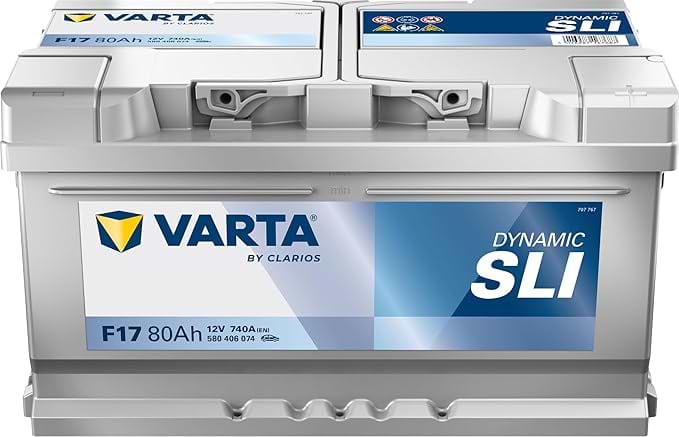 Акумулятор для ДБЖ Varta Dynamic SLI 12В 80Аг 740А R+ (580400074)