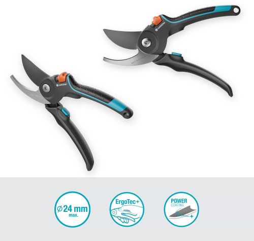 Фото - Ножницы садовые Gardena PremiumCut Flex S-M обводные 24 мм (12242-20.000.00)