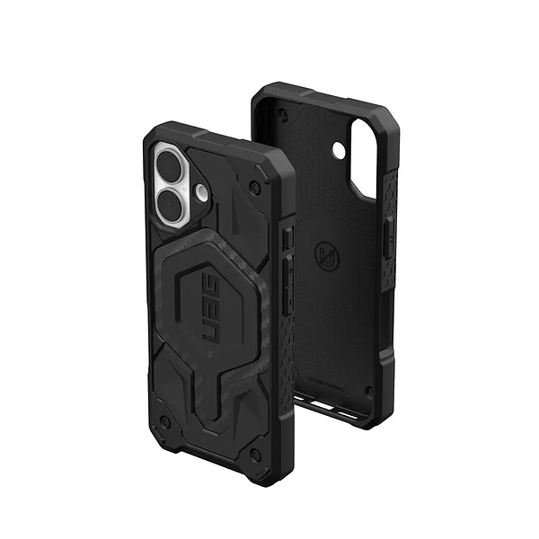 Фото - Чехол для смартфона UAG for iPhone 16, Monarch, Carbon Fiber (114462114242)
