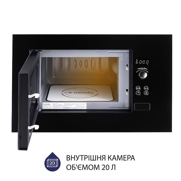 Фото - Микроволновая печь (СВЧ) встраиваемая Minola BWO 2011 BL