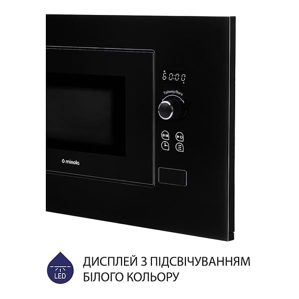 Фото - Микроволновая печь (СВЧ) встраиваемая Minola BWO 2011 BL