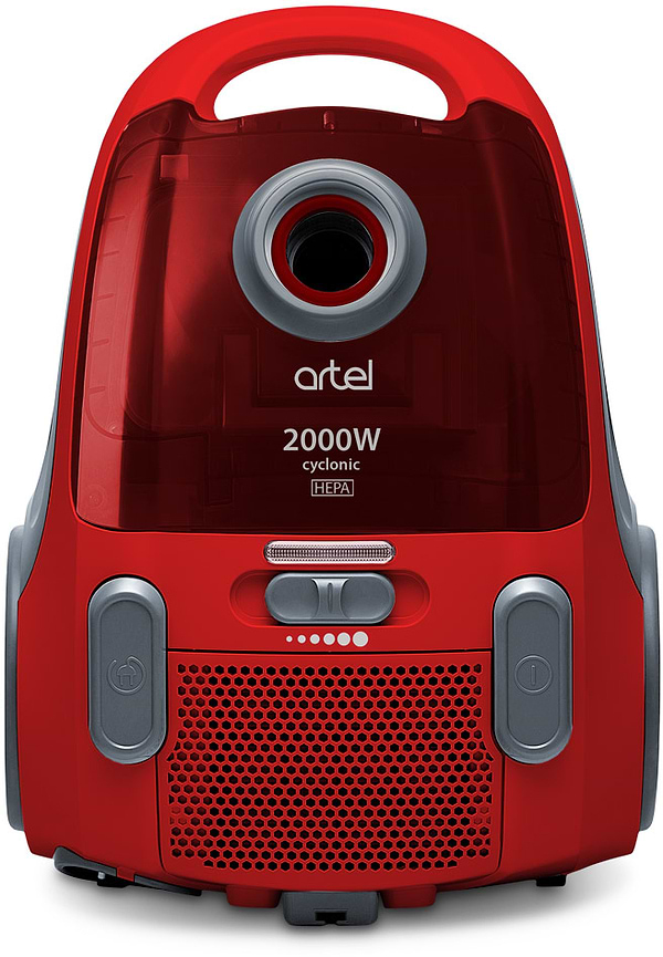 Фото - Пылесос для сухой уборки без мешка ARTEL VCC 0120 Red
