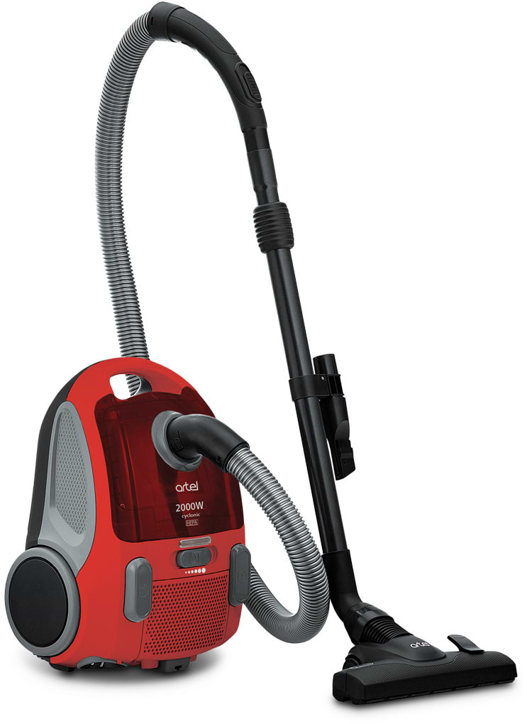 Пылесос для сухой уборки без мешка ARTEL VCC 0120 Red - Фото 1