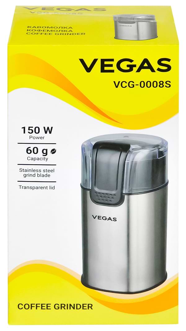 Фото - Кофемолка Vegas VCG-0008S