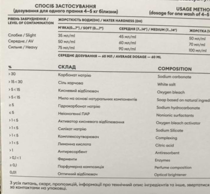 Фото - Пральний порошок DeLaMark з ароматом Апероля 1 кг (4820152332509)