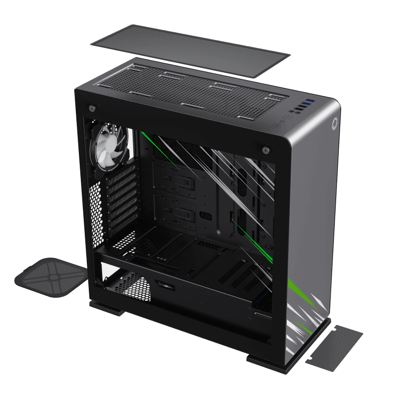 Фото - Корпус Gamemax E-ATX без БЖ (VEGA PRO GY)