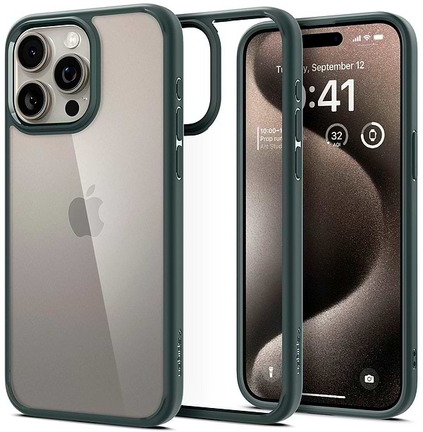 Фото - Чехол для смартфона Spigen for Apple iPhone 15 Pro Max Ultra Hybrid, Abyss Green (ACS06574)