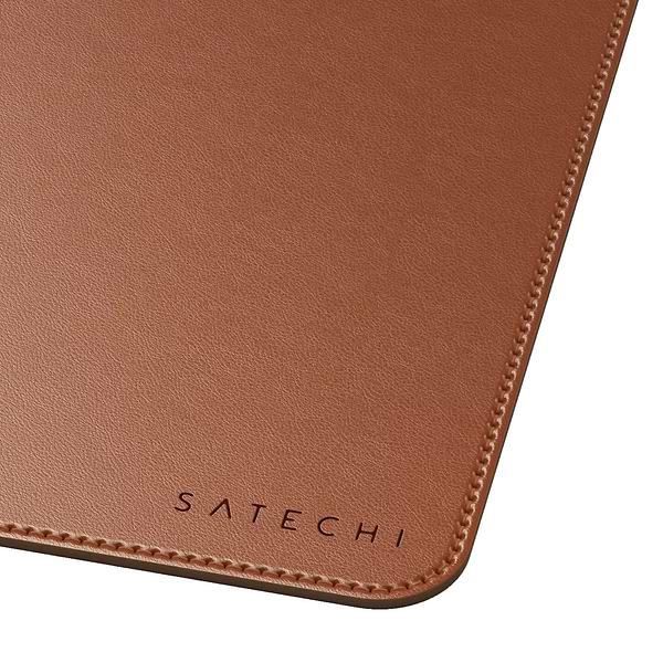 Фото - Коврик для мыши Satechi Vegan Leather Premium Desk Mat Brown (ST-LPDMN)
