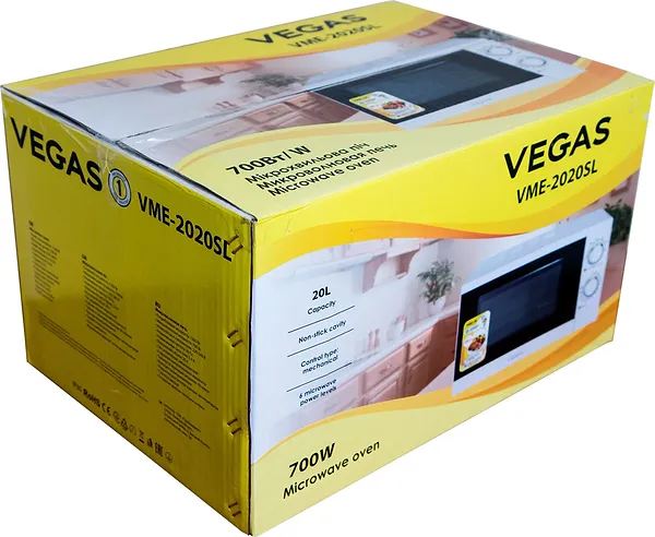 Фото - Микроволновая печь (СВЧ) Vegas VME-2020SL