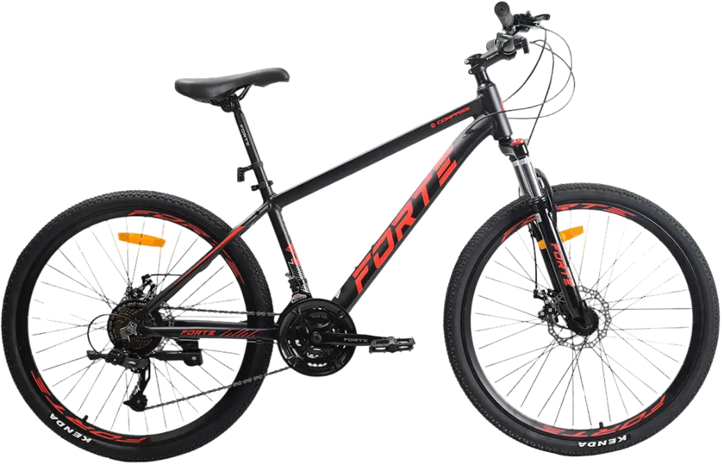 Двухколёсный велосипед Forte COMPASS Black