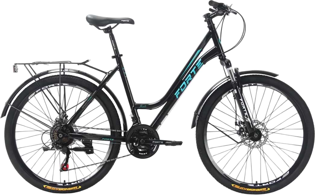 Двухколёсный велосипед Forte EVRIKA 25.2619-01A Black
