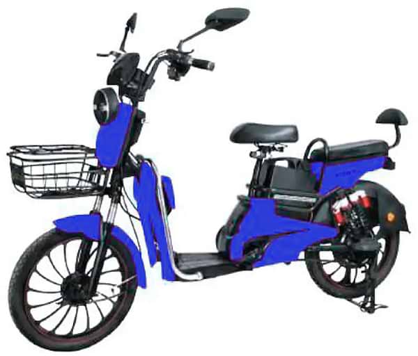 Фото - Електроскутер Forte CLEO Blue (+Акумулятор 12V15A/12А 5 шт.)