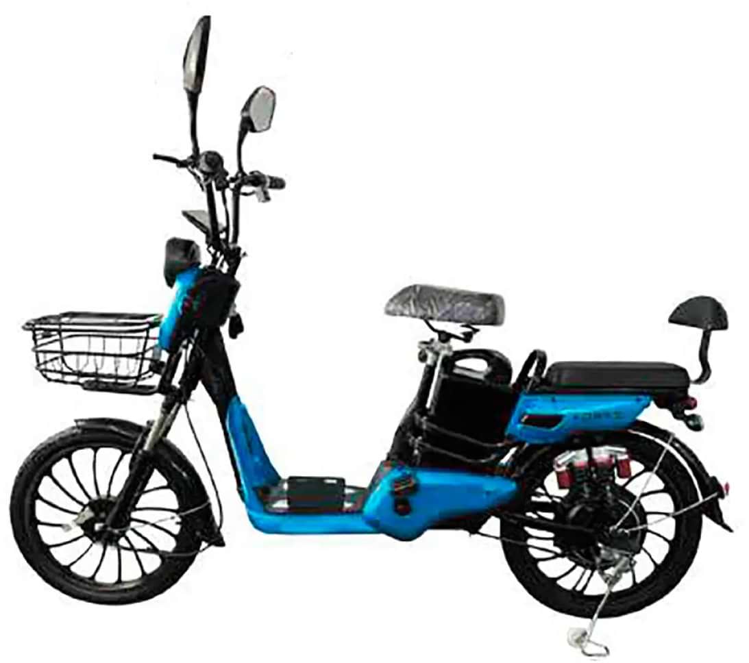 Електроскутер Forte UNO Blue (+Акумулятор 12V15A/12А 4 шт.)