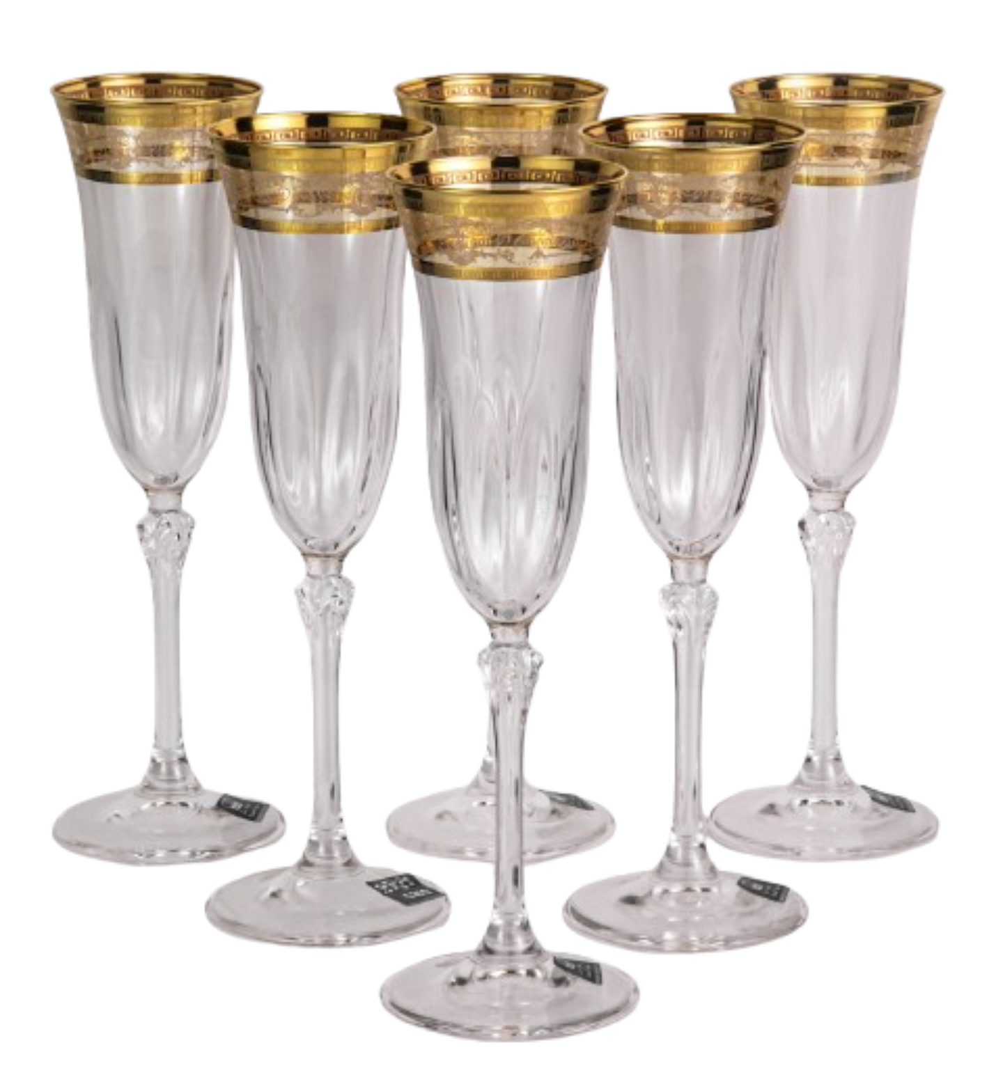 Набор бокалов VEMA LUDOVICA MELANIA GOLD 150 мл 6 шт. (99001888)