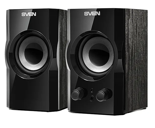 Комп'ютерна акустика звичайна 2.0 Sven SPS-606 black