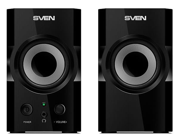 Фото - Компьютерная акустика обычная 2.0 Sven SPS-606 black