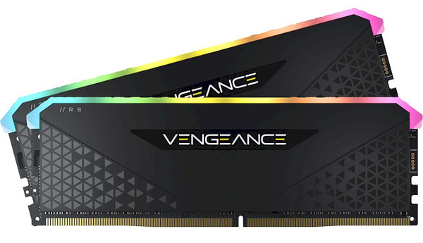 Фото - Память DDR Corsair DDR4 2x32GB/3600 Vengeance RGB RS (CMG64GX4M2D3600C18)