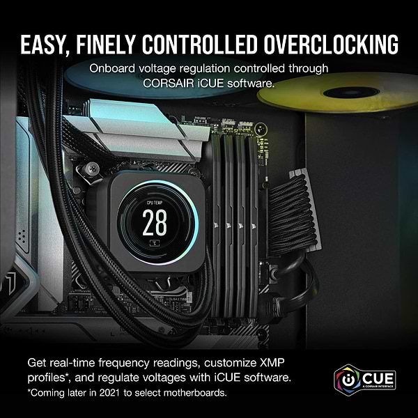 Фото - Память DDR Corsair DDR5 2x16GB/7200 Vengeance Black (CMK32GX5M2X7200C34)