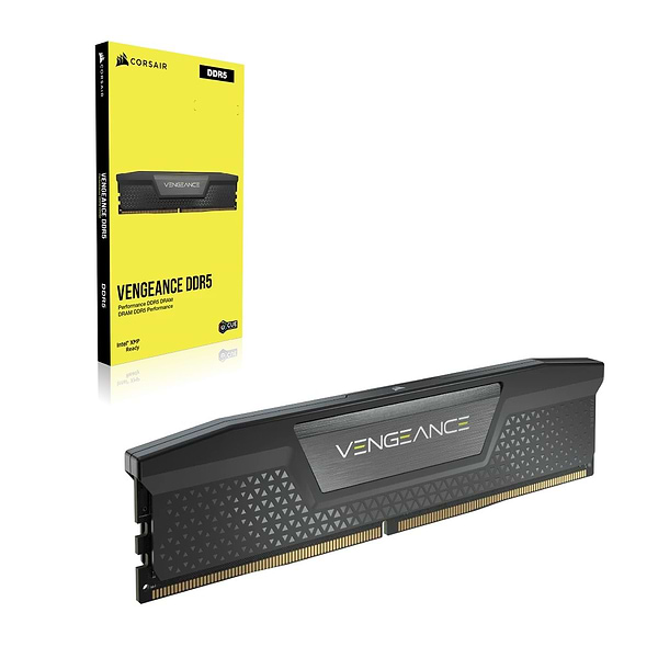 Фото - Память DDR Corsair DDR5 2x16GB/7200 Vengeance Black (CMK32GX5M2X7200C34)