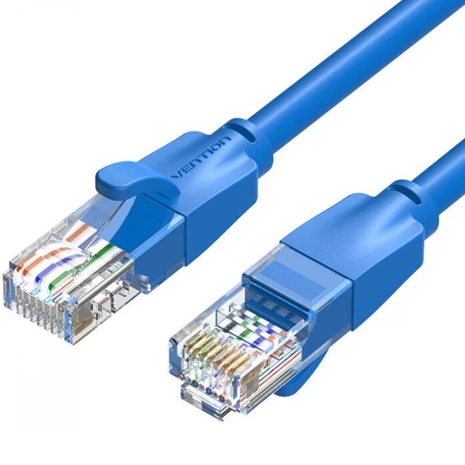 Кабель патч-корд Vention UTP Cat.6 1 м Blue (IBELF)