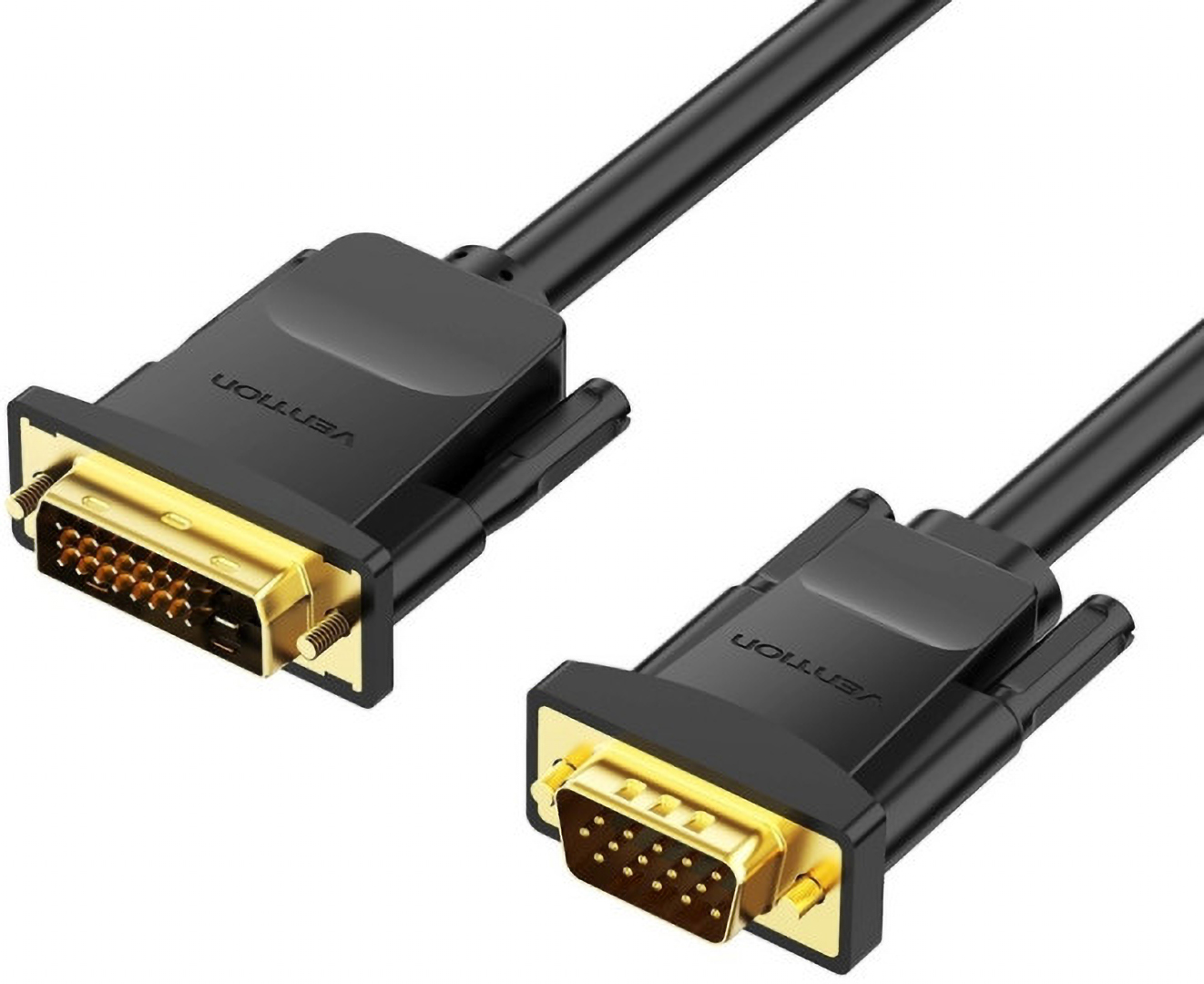 Кабель Vention DVI M (24+1) - VGA M, 1.5m (EABBG)