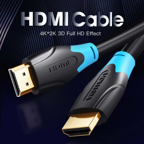 Фото - Кабель HDMI Vention HDMI-HDMI 3 m v2.0 (AACBI)