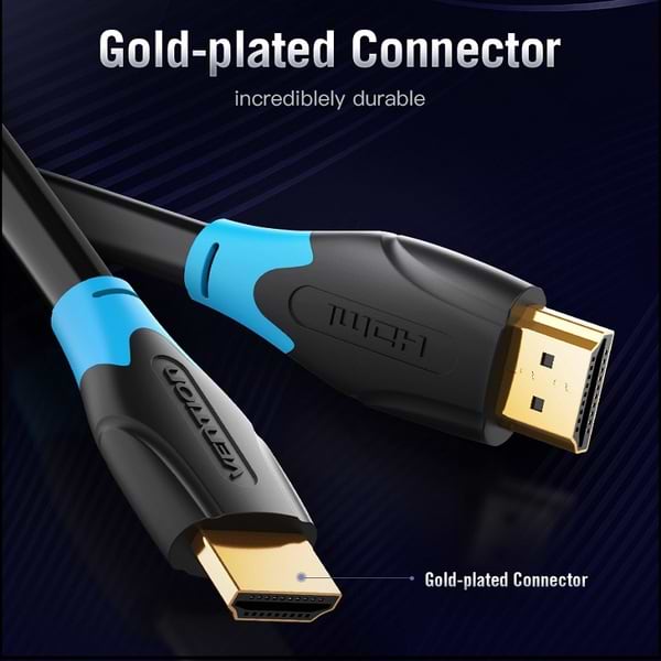 Фото - Кабель HDMI Vention HDMI-HDMI 3 m v2.0 (AACBI)