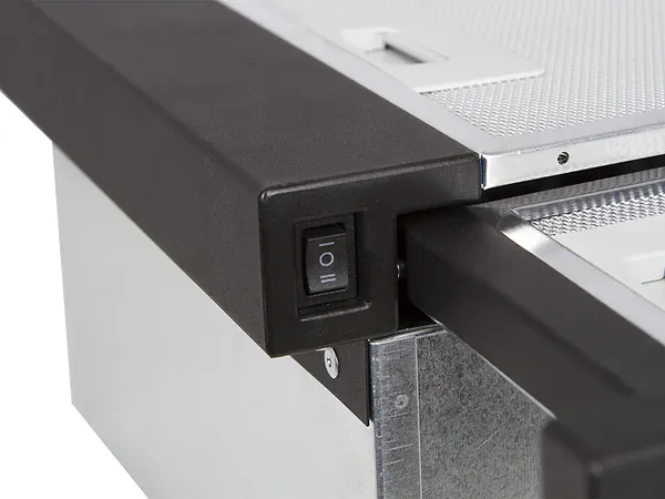 Фото - Вытяжка встраиваемая Ventolux GARDA 60 BK (650) IT H