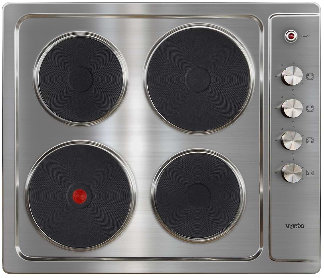 Варочная панель электрическая Ventolux HE 604 INOX 1 - Фото 1