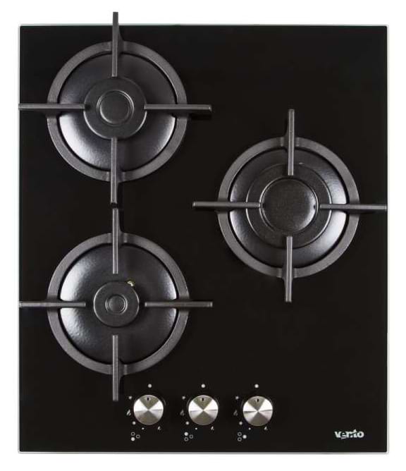 Фото - Варильна поверхня газова Ventolux HG430-G3G CS (BK)