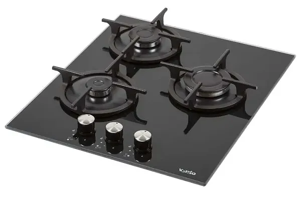 Фото - Варильна поверхня газова Ventolux HG430-G3G CS (BK)