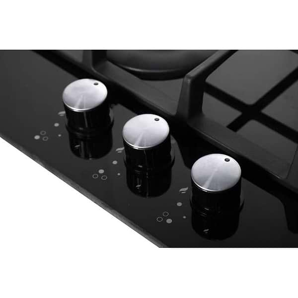 Фото - Варильна поверхня газова Ventolux HSF430-S3G CEST (BK)