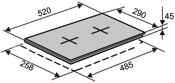 Фото - Варочная панель электрическая Ventolux HV 33 TC