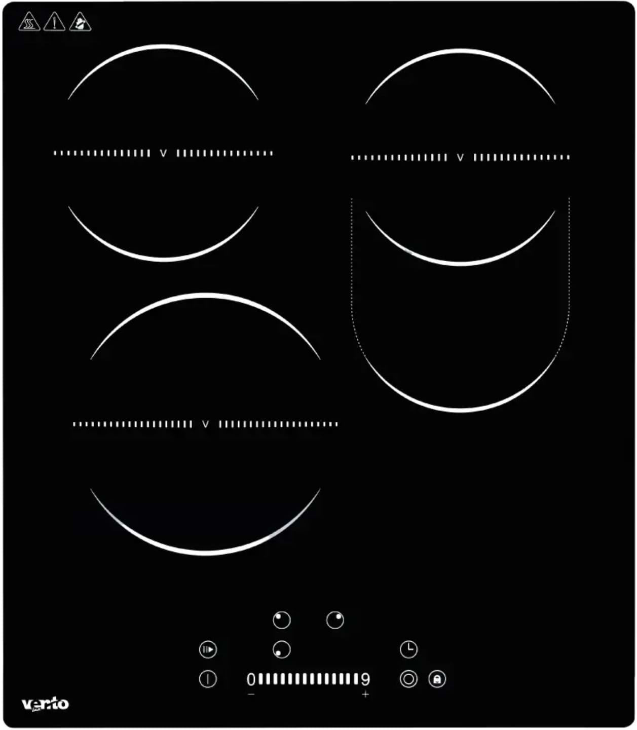 Варильна поверхня електрична Ventolux HV 45 TC SL