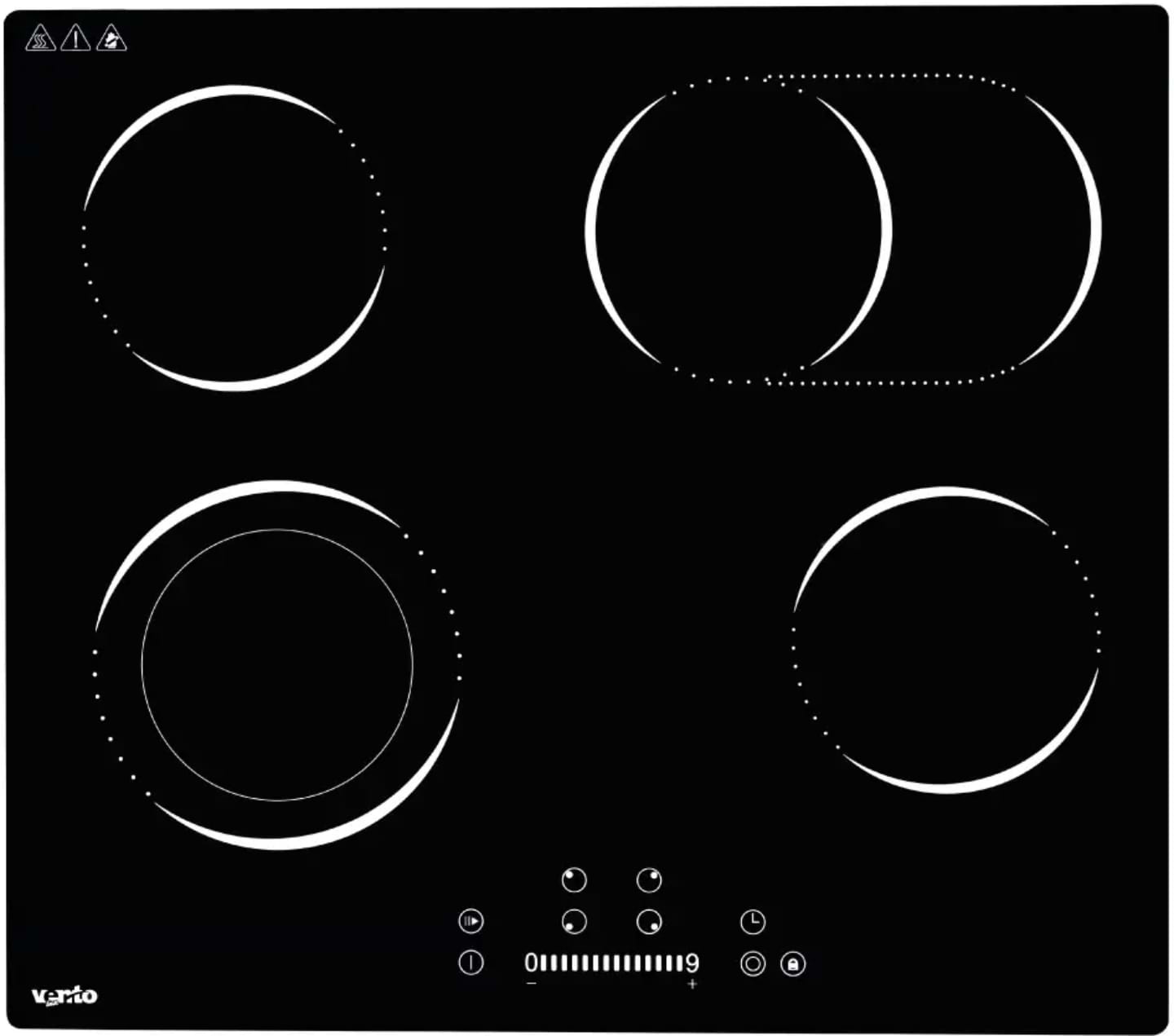 Варильна поверхня електрична Ventolux HV 66 TC SL