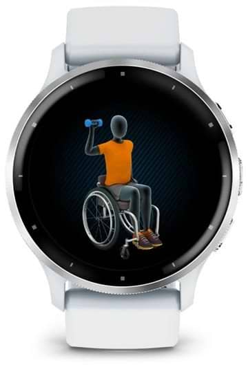 Фото - Смарт-часы Garmin Venu 3 Whitestone + Passivated (010-02784-00)