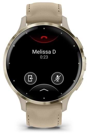 Фото - Смарт-годинник Garmin Venu 3S Fr. Gray + Soft Gold (010-02785-55)