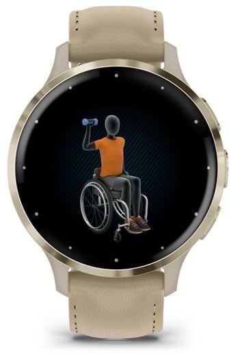 Фото - Смарт-годинник Garmin Venu 3S Fr. Gray + Soft Gold (010-02785-55)