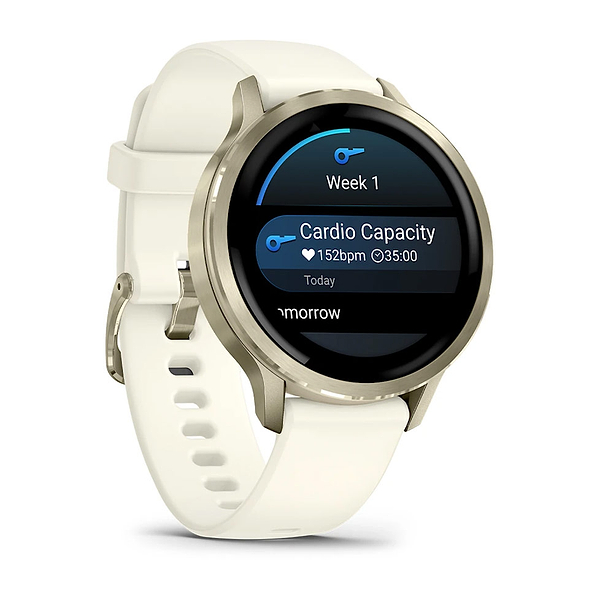 Фото - Смарт-часы Garmin Venu 4 (41mm),  Beige w/ Lunar Gold + Bone (010-03013-00)