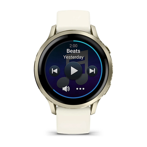 Фото - Смарт-часы Garmin Venu 4 (41mm),  Beige w/ Lunar Gold + Bone (010-03013-00)