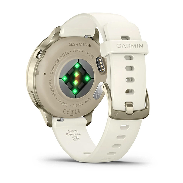 Фото - Смарт-часы Garmin Venu 4 (41mm),  Beige w/ Lunar Gold + Bone (010-03013-00)