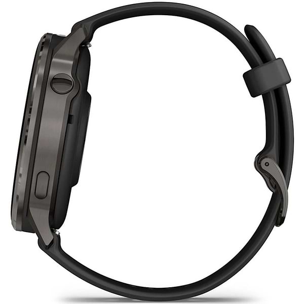 Фото - Смарт-годинник Garmin Venu 4 (45mm), Black w/ Slate + Black (010-03014-00)