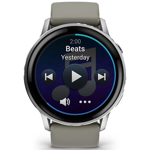 Фото - Смарт-годинник Garmin Venu 4 (45mm), Black w/ Silver + Gray (010-03014-01)